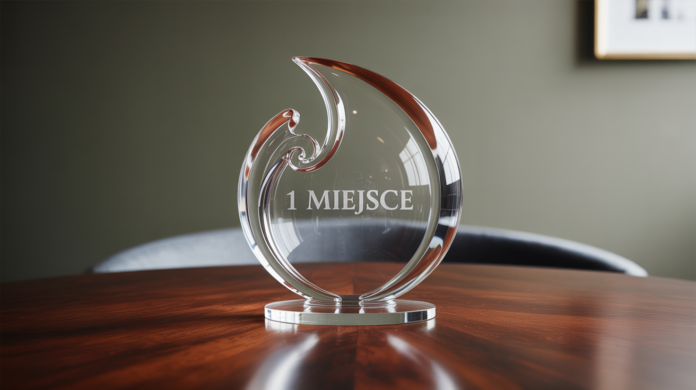 statuetki szklane z grawerem